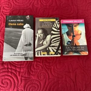 Set of 3 Books In Spanish Paperback